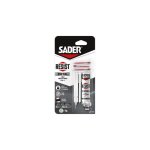 Sader colle de reparation epoxy bi - composant sader resist metal seringue 10g