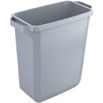 Conteneur rectangulaire gris de 60 litres durable Conteneur rectangulaire gris de 60 litres durable