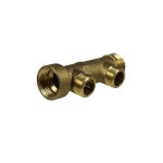 Ibp b�nninger - collecteur m�le femelle 1' (26 / 34) - 2 d�parts 3 / 4' (20 / 27) - entraxe 50mm