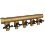 Collecteur m�le - femelle 3 / 4'' (20 / 27), 5 d�parts m�le 1 / 2'' (15 / 21), dn 15, pour sanitaire ...