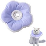 Collerette souple pour chaton, rembourr� collerette pour chaton avec cordon r�glable, anti - morsure ...