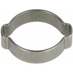 Collier 2 oreilles, inox, w4 ouverture de serrage 15 - 18 mm Collier 2 oreilles, inox, w4 ouverture de serrage 15 - 18 mm