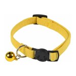 Collier anti - tranglement pour chat  boho  30cm moutarde