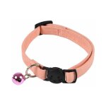 Collier anti - tranglement pour chat 'boho' 30cm rose