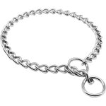 Collier de dressage pour chien en m�tal en acier inoxydable - 68 cm