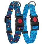 Collier fantaisie oc�an et polyn�sie polynesia bleu fonc� - 1x20 - 35cm