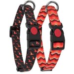 Collier fantaisie serpent et mon dog snake red - 1x20 - 35cm