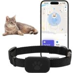 Collier gps pour chat ? suivi 24h / 24 ? r�glable de 28 � 39 cm ? r�sistant � l'humidit� jusqu'� 85% ...