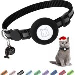 Collier r�fl�chissant pour chat en forme d'ar�te de poisson - positionnement avec manchon en silicone ...