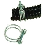 Colliers de serrage galvanis�s pour tuyaux annel�s - diam. 25x29 mm
