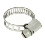 Collier serrage inox bande ajoure 5mm 10  19