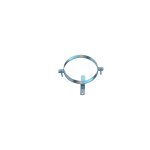 Collier de serrage mural pour tuyau de pole 150 vis galvanise