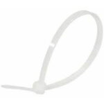 Rev - colliers de serrage rilsan incolore 200 mm x 4, 6 mm lot de 100 pices