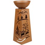 Colonne d�corative pour plantes, bol � fleurs, d�coration de jardin, lampe d'ext�rieur, colonne pour ...
