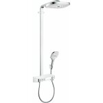 Hansgrohe - colonne de douche 300 3 jets avec mitigeur thermostatique showertablet select 300 blanc / ...