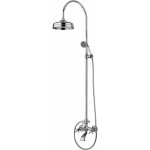 Colonne de douche avec bec de bain paffoni belinda zcol000cr022l chrom