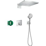 Raindance e pack encastr� avec mitigeur thermostatique showerselect square chrom� - hansgrohe