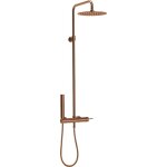 Colonne de douche m�canique luisa cuivre bross� - essebagno