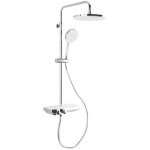 Swiss aqua technologies - colonne de douche avec mitigeur thermostatique et tte de douche xxl 255mm, ...
