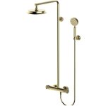Kroos  - colonne de douche thermostatique dor bross - hera