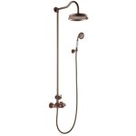 Paini france - colonne douche thermostatique rtro recoupable paini lady's auburn