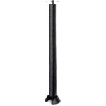 Colonne passe - c�bles hexa, plastique, noir