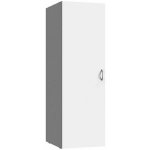 Colonne de rangement lund penderie blanc mat largeur 50 x 54 cm profondeur