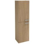 Jacob delafon - colonne de salle de bain ola up, 2 portes ch�ne colorado