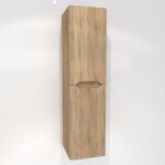 Sanitaire - colonne de salle de bain luna 135cm bois clair
