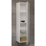 Sanijura - colonne de salle de bains nolita blanc brillant