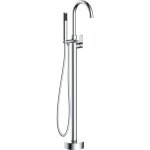 Essebagno - colonne de sol mécanique charme pour baignoire ilot chrome Essebagno - colonne de sol mécanique charme pour baignoire ilot chrome