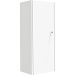 Zen - colonne de salle de bain � suspendre ivan s + - l35cm - blanc - m�lamin� - livr� en kit - ondee ...
