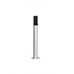 Colonnette en pvc argent ral 9006 h 500mm came 001dir - cg Colonnette en pvc argent ral 9006 h 500mm came 001dir - cg