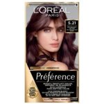 Coloration l'or�al pr�f�rence 5. 21 ch�tain clair iridescent froid