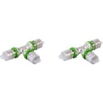T gal mtallique pour tubes multicouche  sertir - 20x2 - raccords multiskin - vendus par 2 - s7130w20 ...