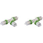 T gal mtallique pour tubes multicouche  sertir - 26x3 - vendus par 2 - raccords multiskin - 7130w26 ...