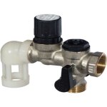 Comap groupe de sécurité 889 coudé avec laiton inox pour chauffe - eau, cumulus - 3 / 4 (20x27) - norme ... Comap groupe de sécurité 889 coudé avec laiton inox pour chauffe - eau, cumulus - 3 / 4 (20x27) - norme ...