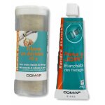 Kit d'tanchit pour filetage sur raccord ou robinet mtallique (pte  joint 50 ml + 40 g de filasse ...