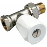 Robinet manuel droit  simple rglage pour radiateur - droit femelle 1 - non thermostatisable - eurosar ...