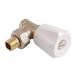 Robinet de radiateur �querre � visser - f 3 / 4' - double r�glage comap