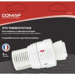 Tte thermostatique - clip pour radiateur  robinetterie intgre - compatible avec les corps danfoss, ...