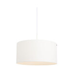 Combi - suspension avec abat - jour - 1 lumi�re - � 500 mm - blanc - moderne - �clairage int�rieur - ...
