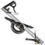 Combinaison 300mm multifonction r�glable carr� outils carr�s robustes kits de mesure rapporteur de pr�cision ...