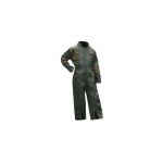 Lma - combinaison de travail enfant vert / beige - cba - taille vtement 2 ans