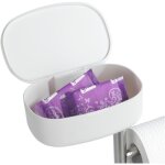 Combiné wc 5en1 rivazza wenko , brosse wc, dérouleur, stockage rouleaux, boîte de rangement et support ... Combiné wc 5en1 rivazza wenko , brosse wc, dérouleur, stockage rouleaux, boîte de rangement et support ...