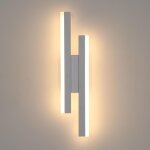 Comely - applique murale intrieure led moderne, 16w 1800lm lampe murale 3000k blanc chaud, acrylique ...