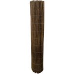 Comercial candela - canisse osier 2x3m 100% canne naturel osier cousu du fil de fer 80% dissimulation ...