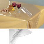 Comercial candela - nappe transparente epaisseur 20 microns 100x250cm 100% pvc caoutchouc