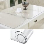 Comercial candela - nappe transparente epaisseur 60 microns 140x220cm 100% pvc caoutchouc