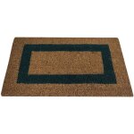 Comercial candela - paillasson 100% fibre coco base antid�rapante fronti�re vert 45x80cm